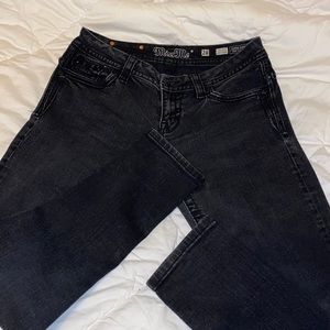 Stunning black miss me jeans